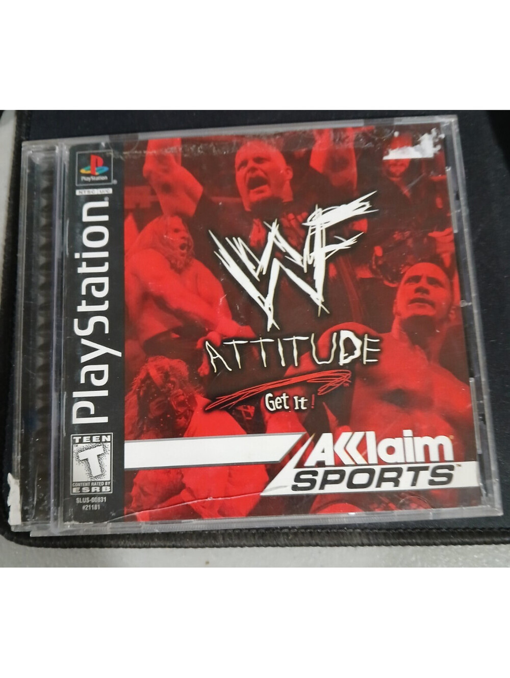 WWF Attitude (PlayStation 1 PS1) READ CONDITION